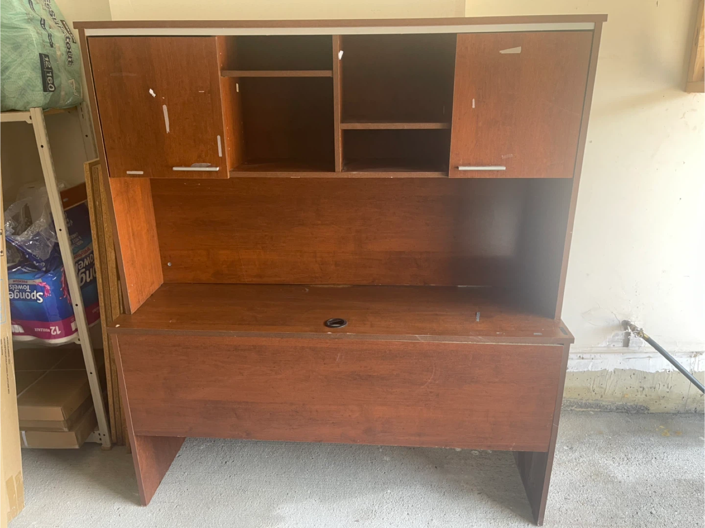 Office Desk + Hutch Sets (3 Total)