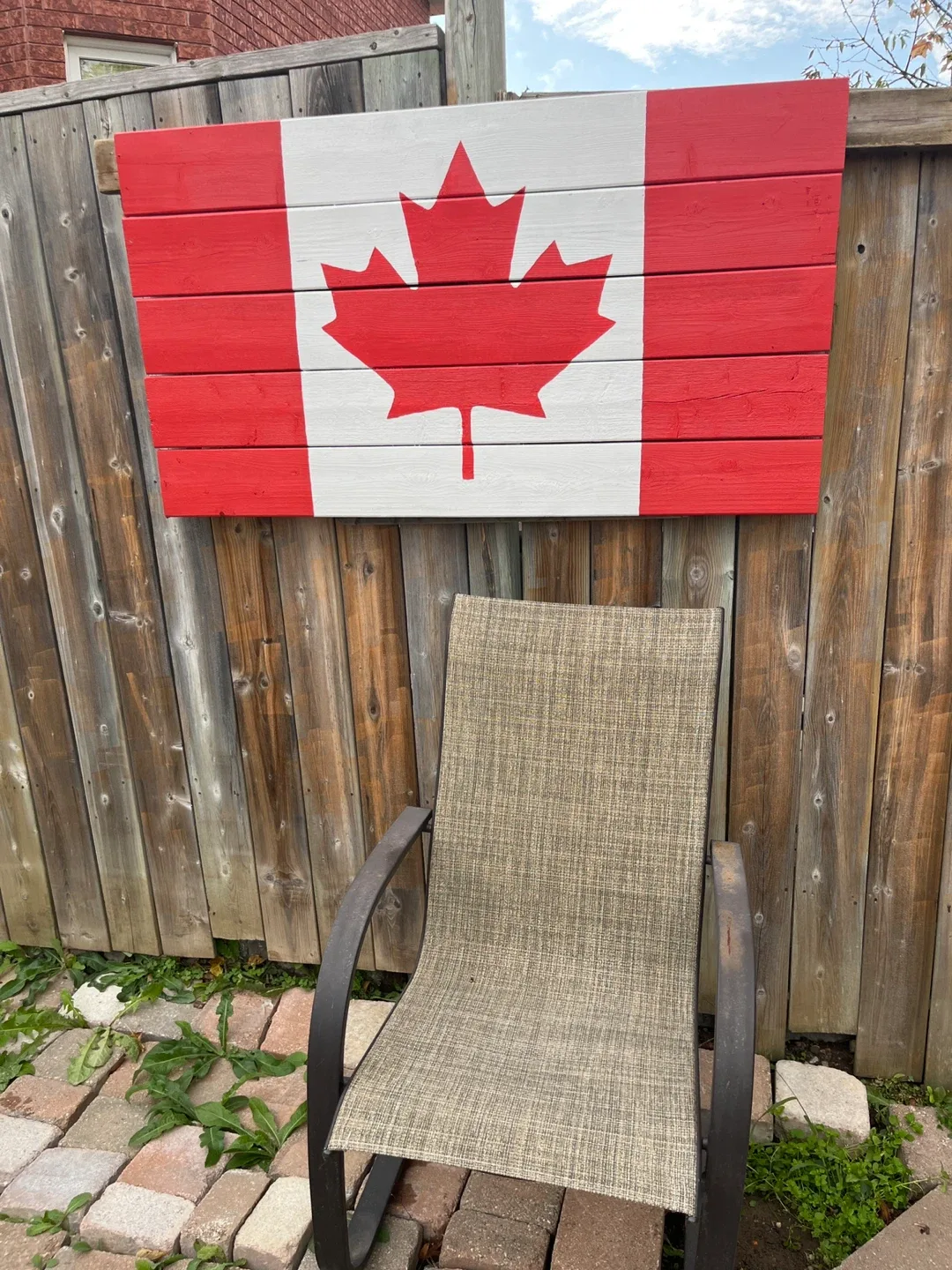 Canadian Flag Wooden Wall Art image indicator(2)