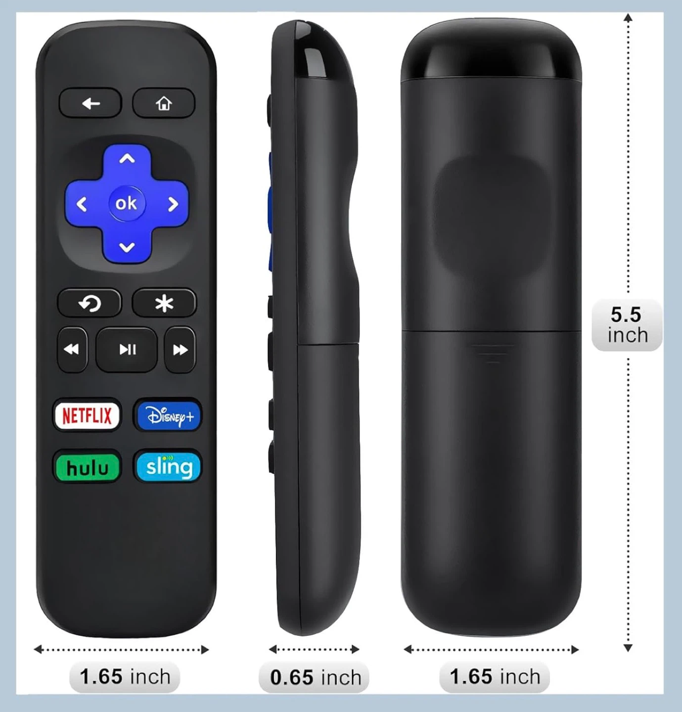 Roku Remote - Netflix, Disney+, Hulu, Sling - photo 5