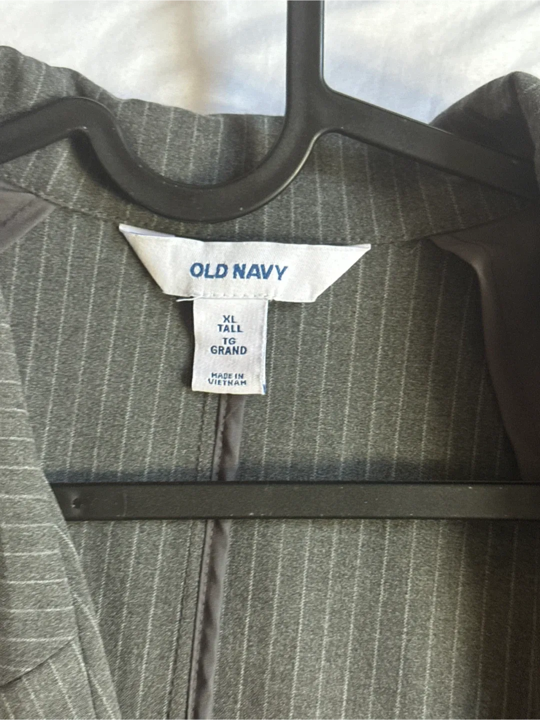 Old Navy XL Tall Pinstripe Blazer image indicator(2)