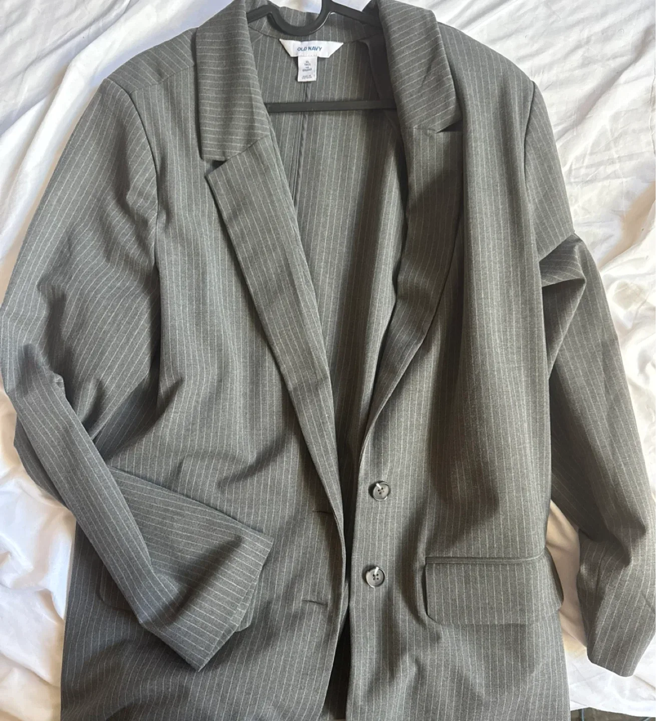 Old Navy XL Tall Pinstripe Blazer