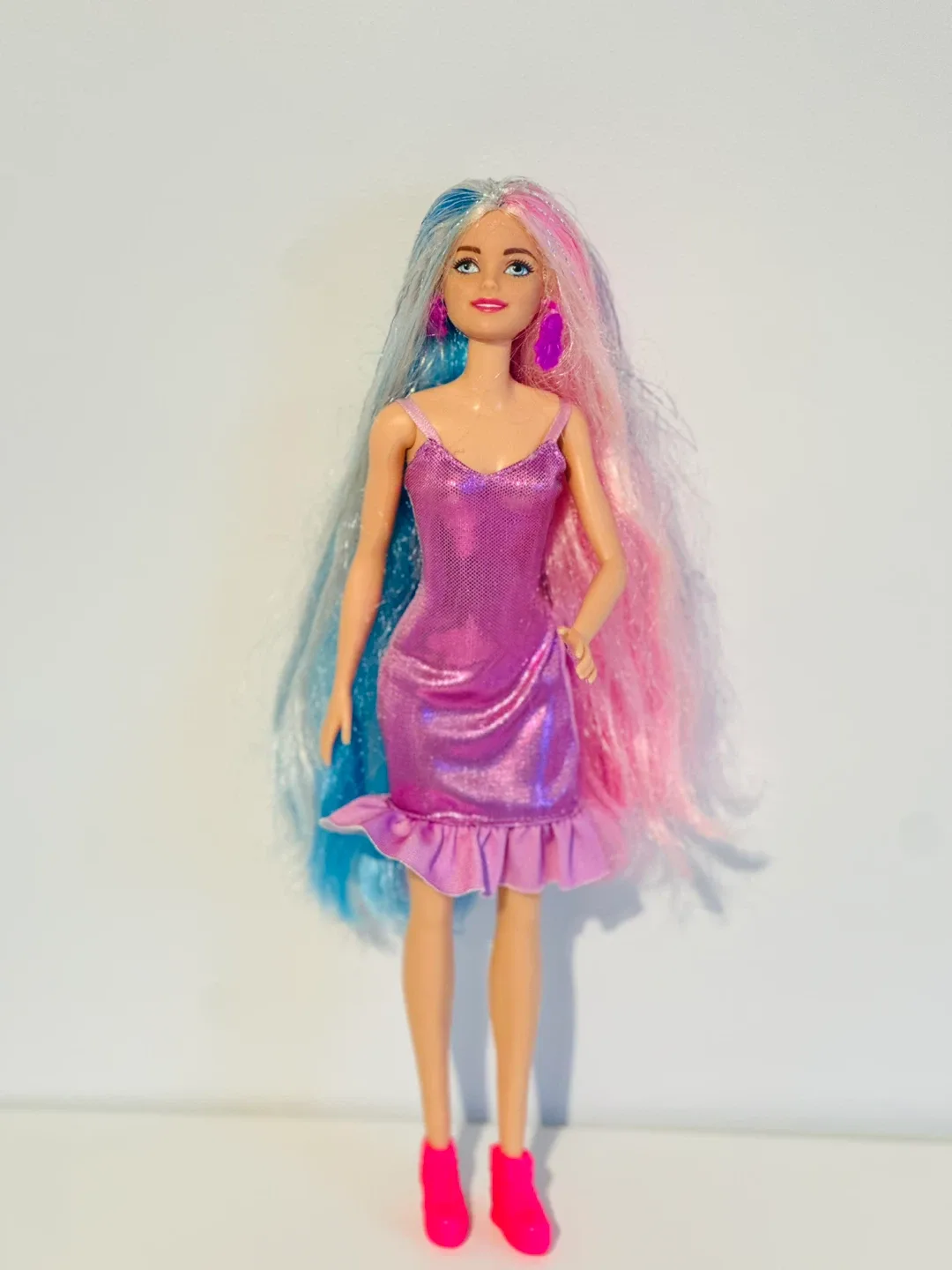 Barbie Doll with Colourful Hair thumbnail