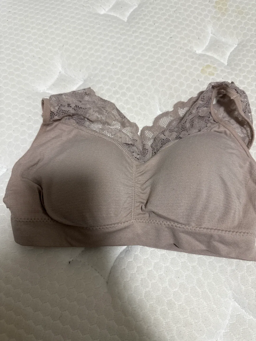 Beige Lace Bra image indicator(2)