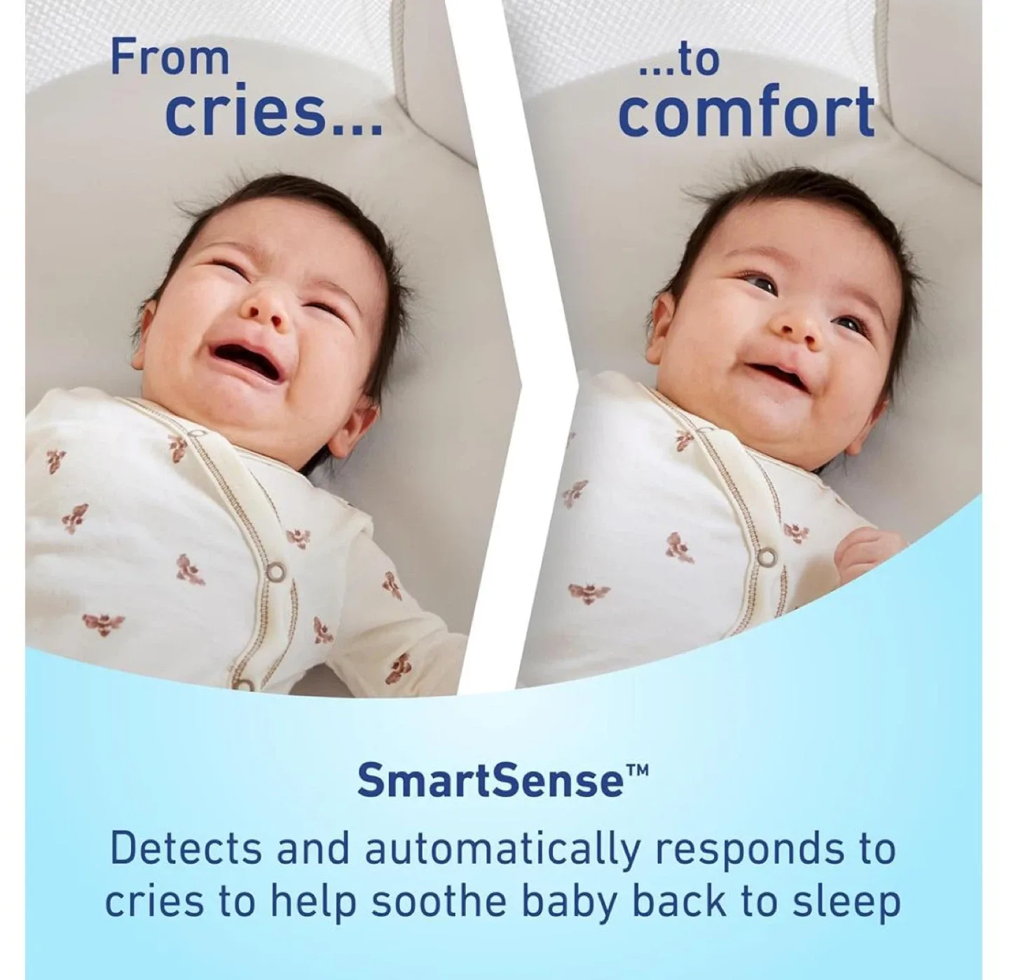 Graco Sense2Snooze Bassinet - Soothing Sleep! image indicator(6)
