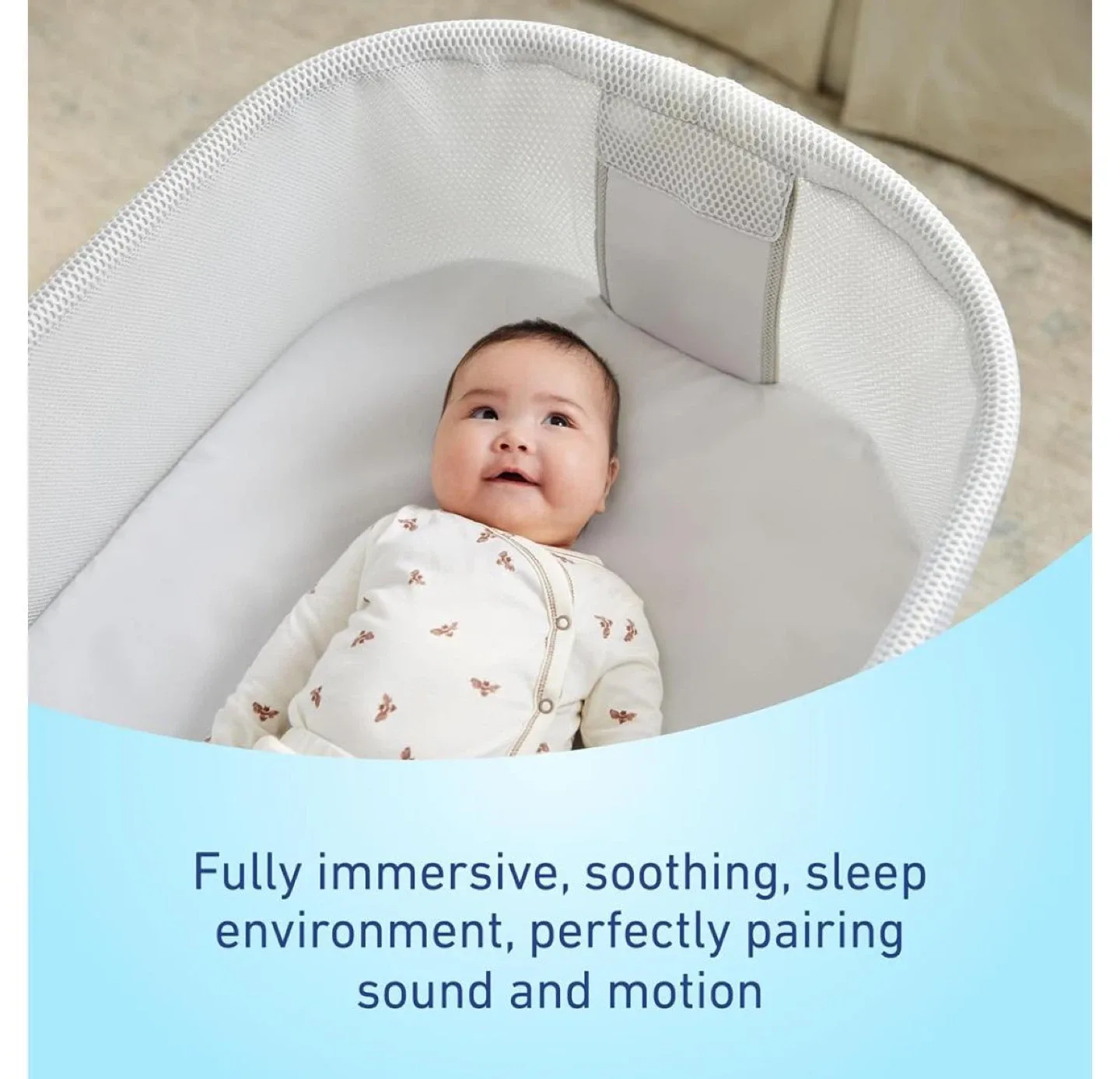 Graco Sense2Snooze Bassinet - Soothing Sleep! image indicator(3)