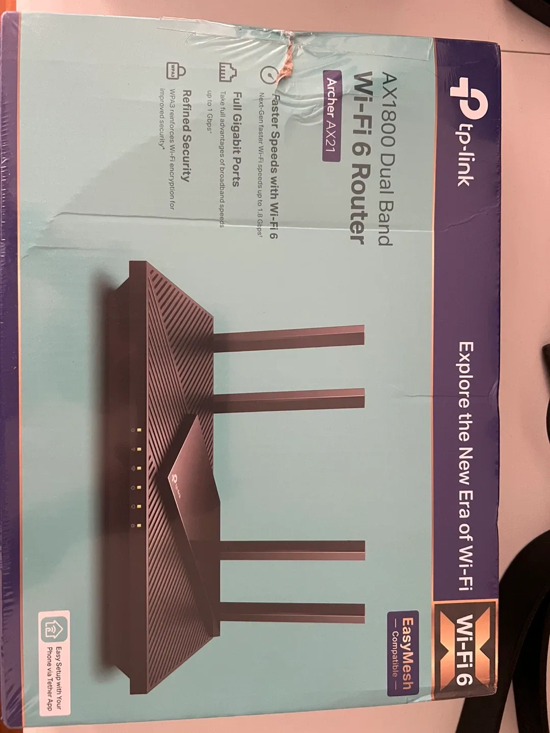 TP-Link AX1800 Dual Band Wi-Fi 6 Router image indicator(5)