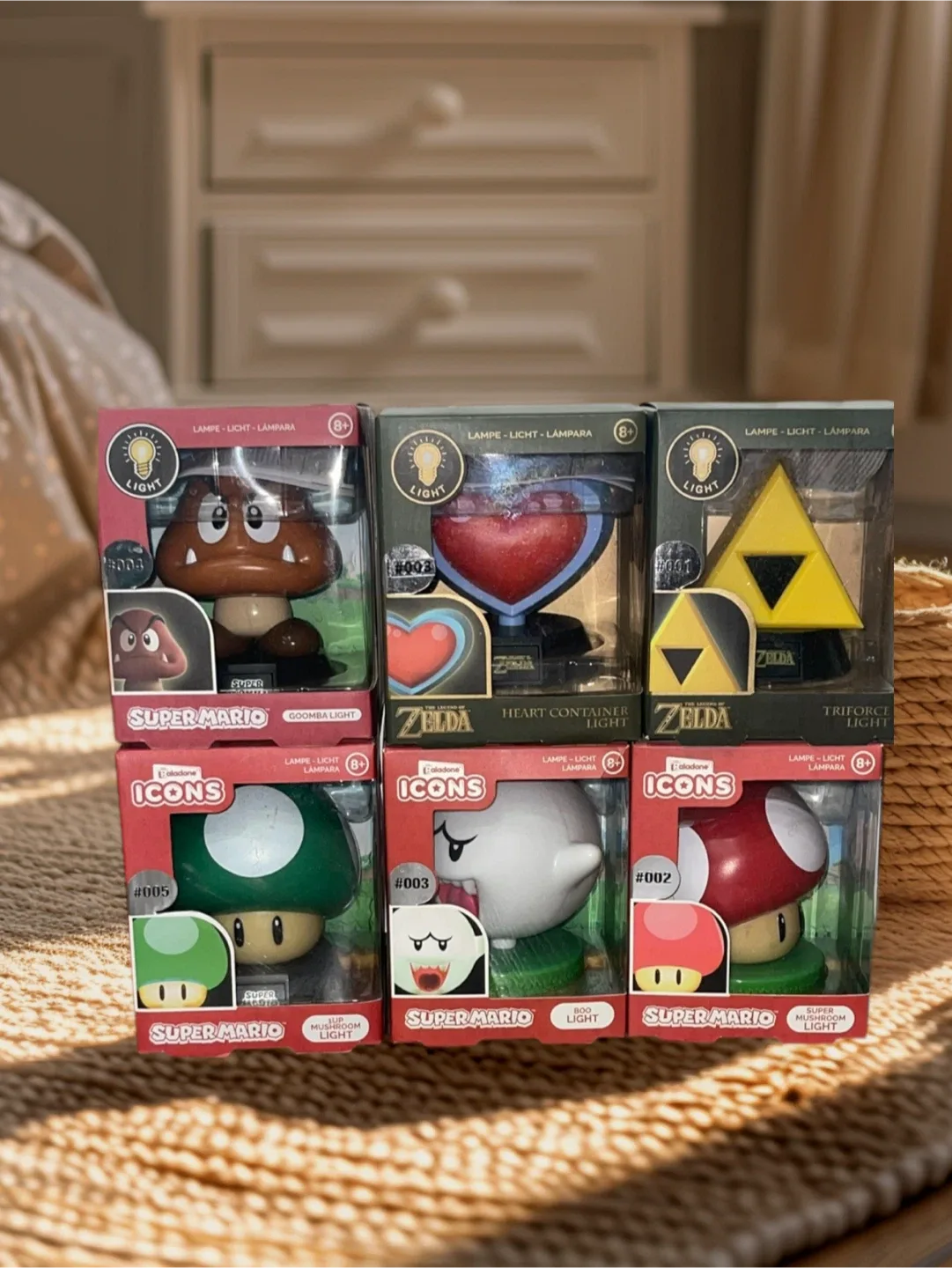 Nintendo Icons Lights - Super Mario & Zelda thumbnail