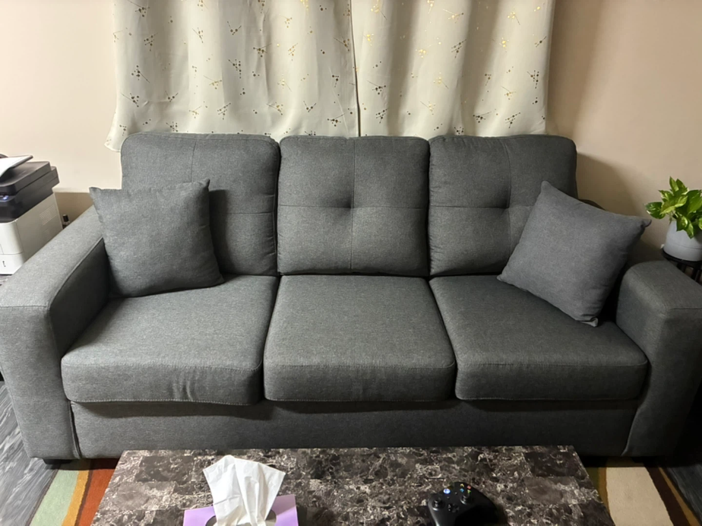 Grey Sofa Set