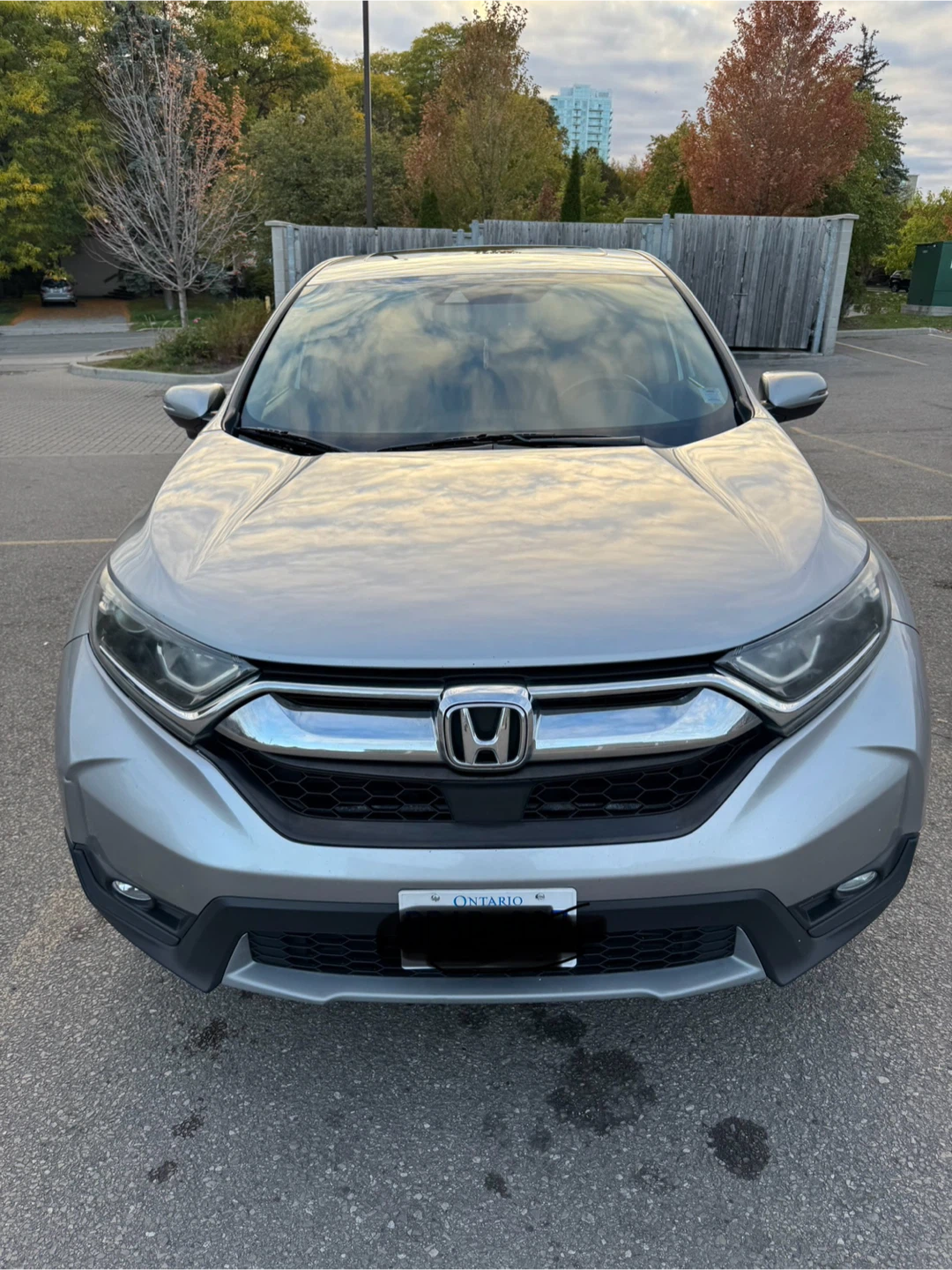 Honda CR-V Silver SUV 2017