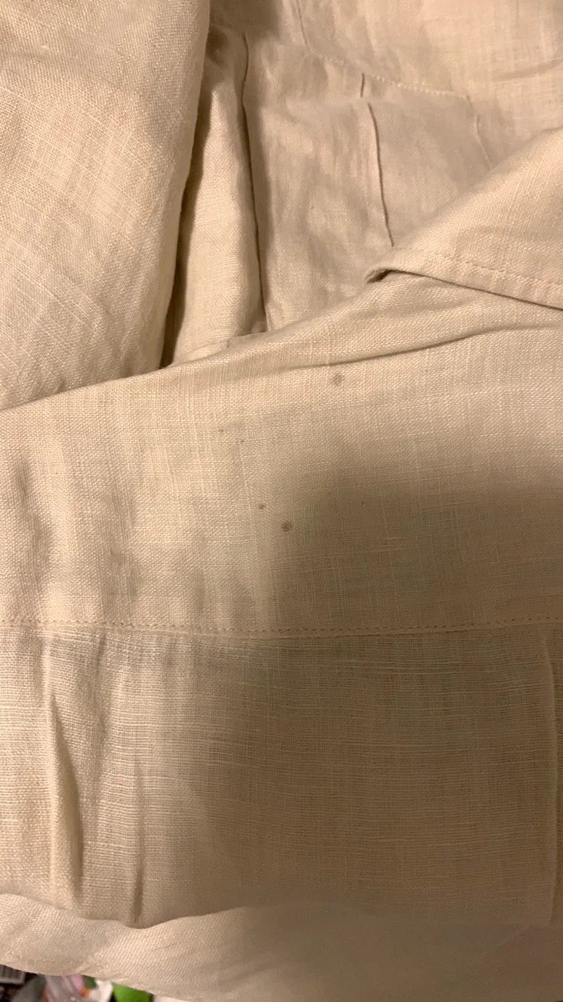 Hugo Boss Regular Fit linen Beige Shirt image indicator(6)