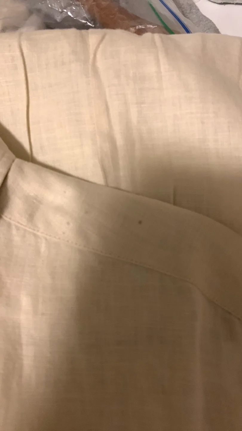 Hugo Boss Regular Fit linen Beige Shirt image indicator(7)