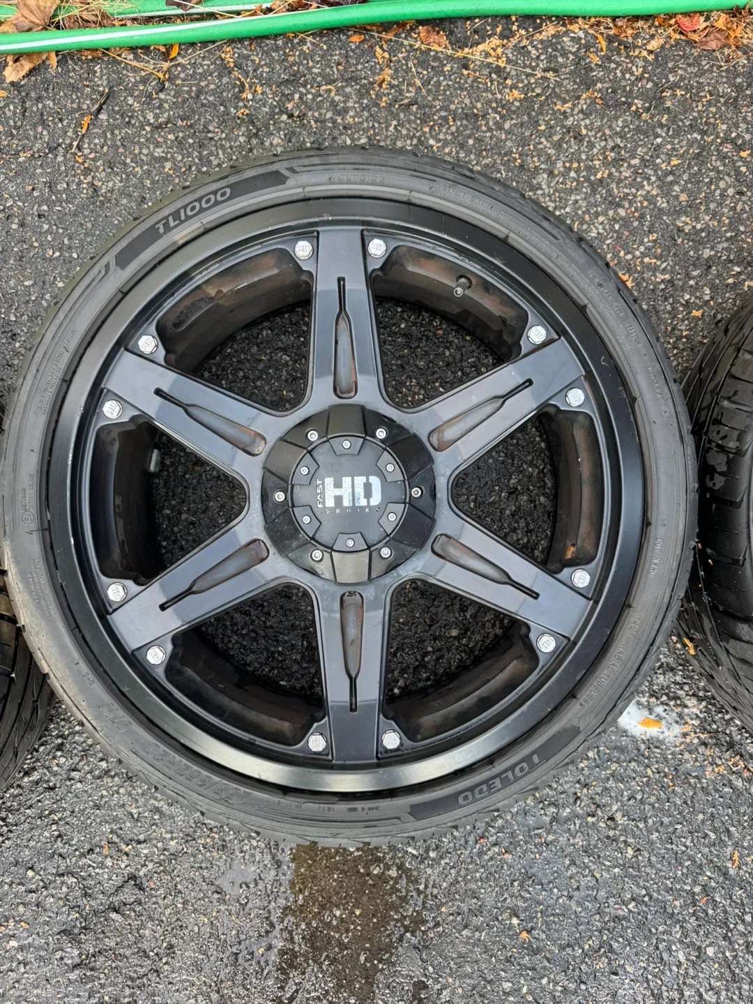 HD Wheels Fast Rims with rubber 255/35ZR20 Tires image indicator(3)