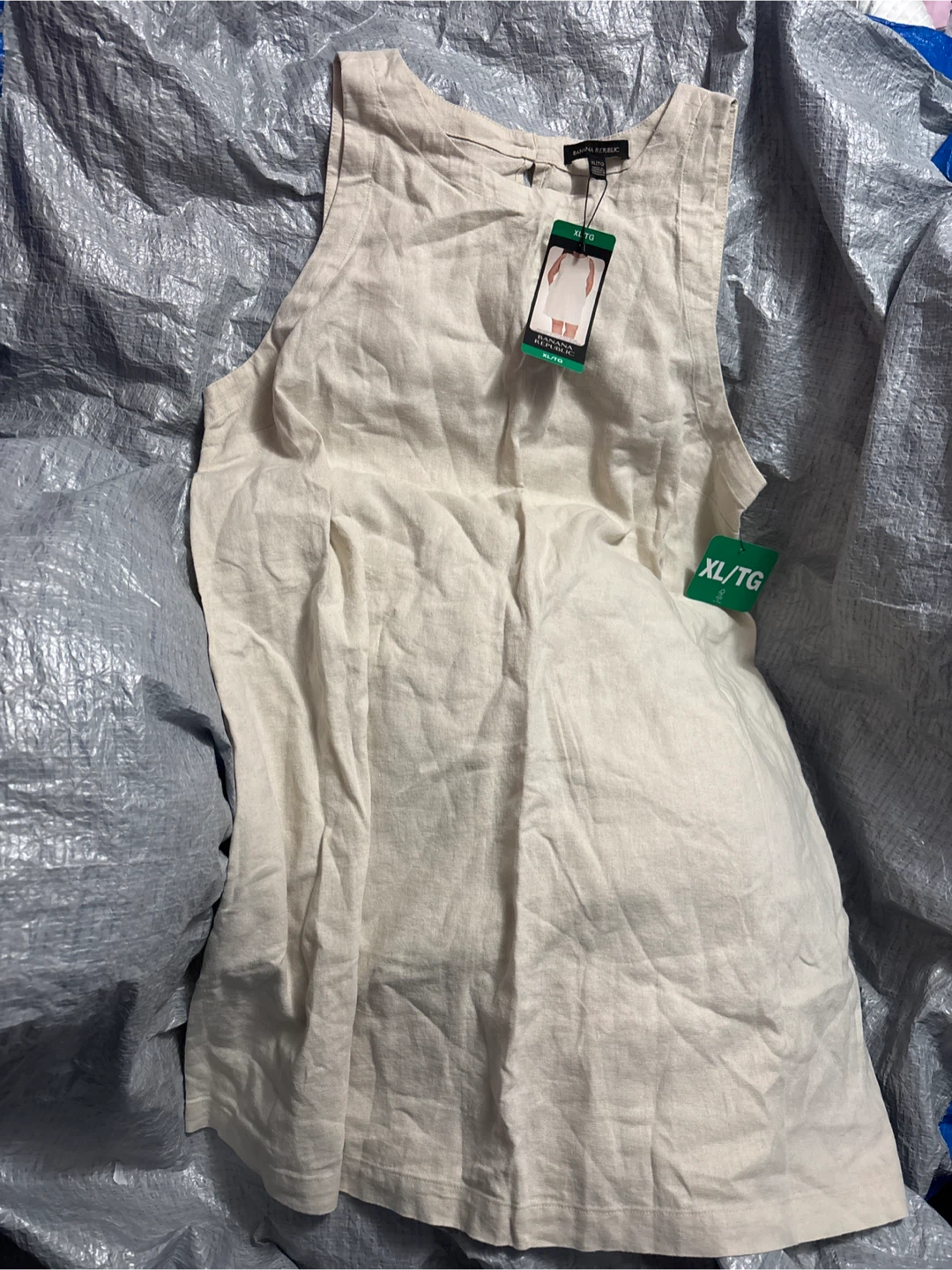 Banana Republic Linen Blend Dress - XL - New