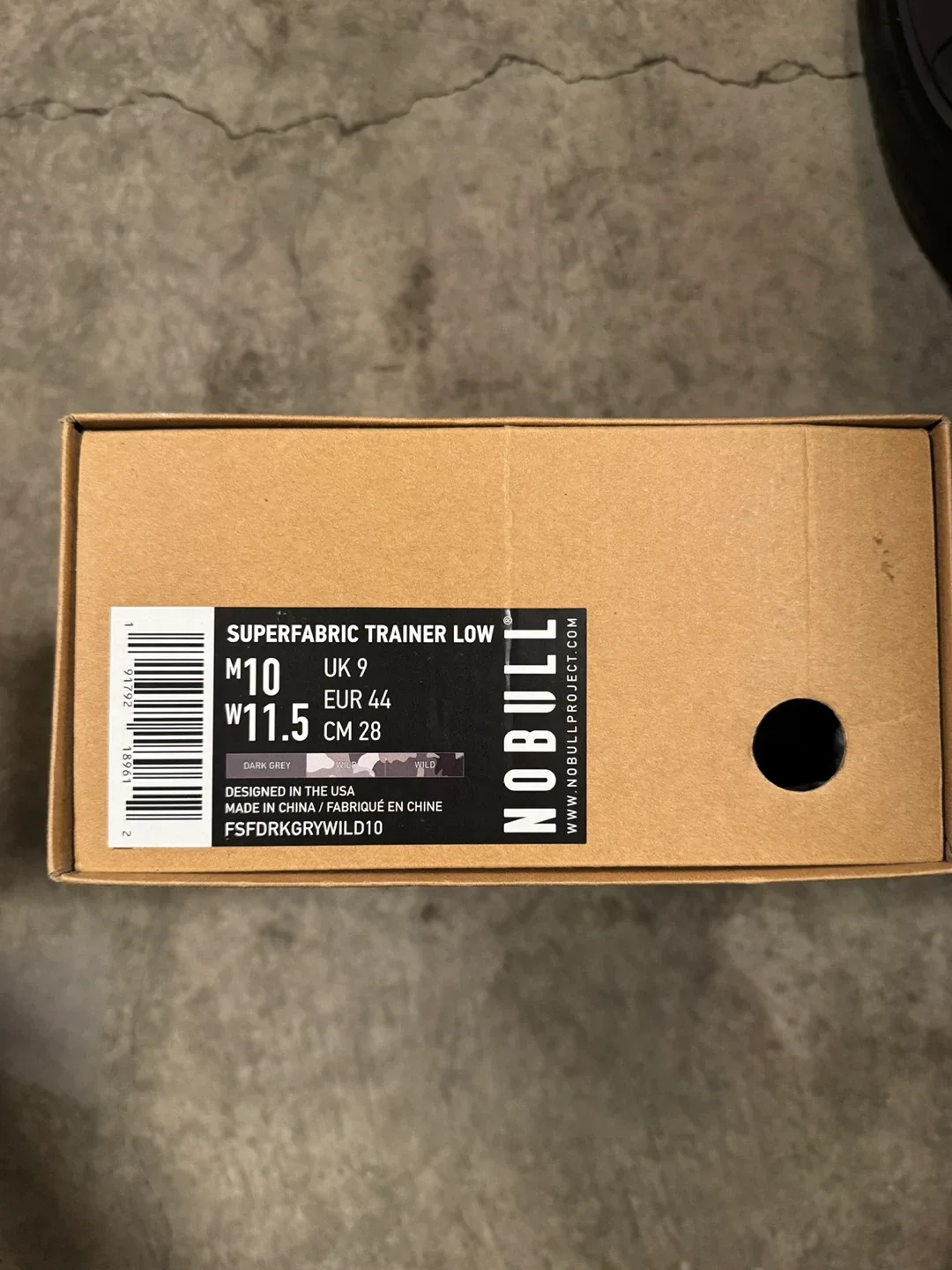 NOBULL SuperFabric Trainer Low Dark Grey, Men's 10 image indicator(3)