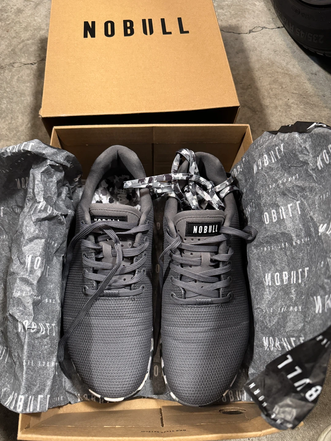 NOBULL SuperFabric Trainer Low Dark Grey, Men's 10