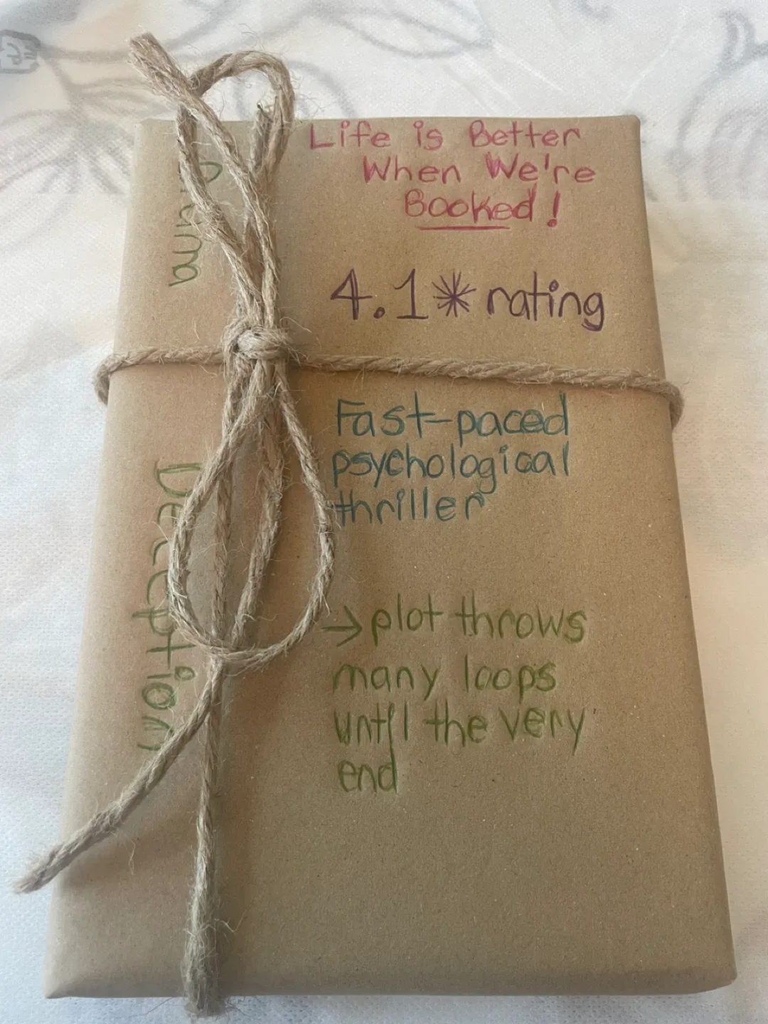 Blind Date with a Book Psychological Thriller thumbnail