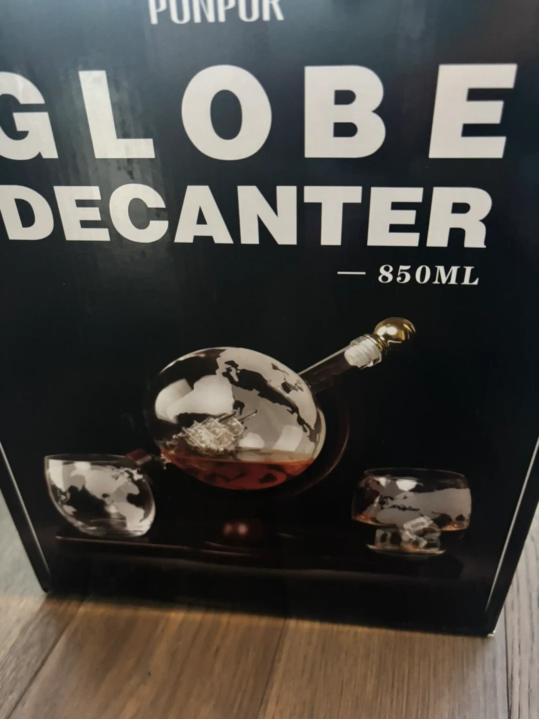 Ponpur Globe Decanter Set - 850ml image indicator(2)