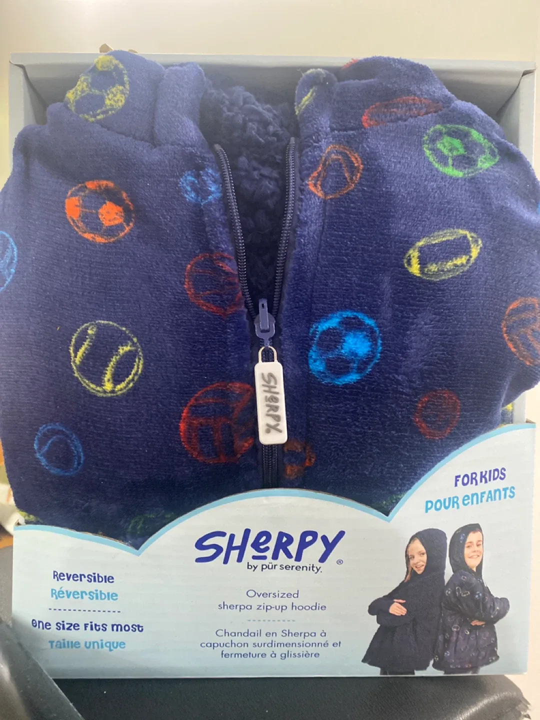 Sherpy by pur serenity Oversized Hoodie - Kids image indicator(2)