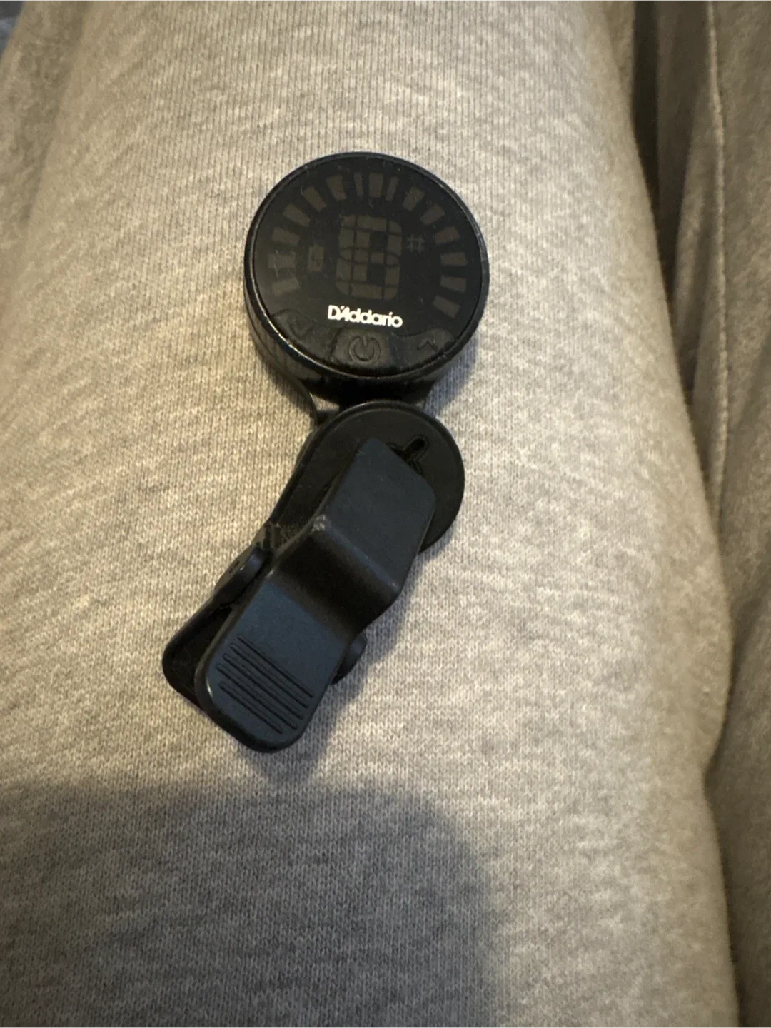 D'Addario Clip-On Headstock Tuner