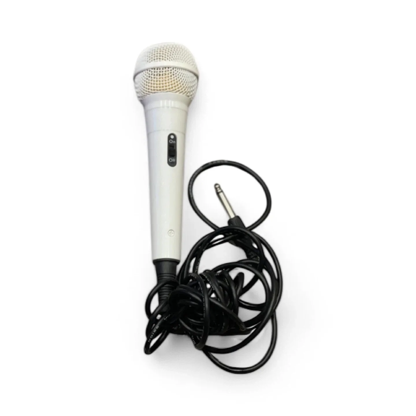 White Wired Microphone thumbnail