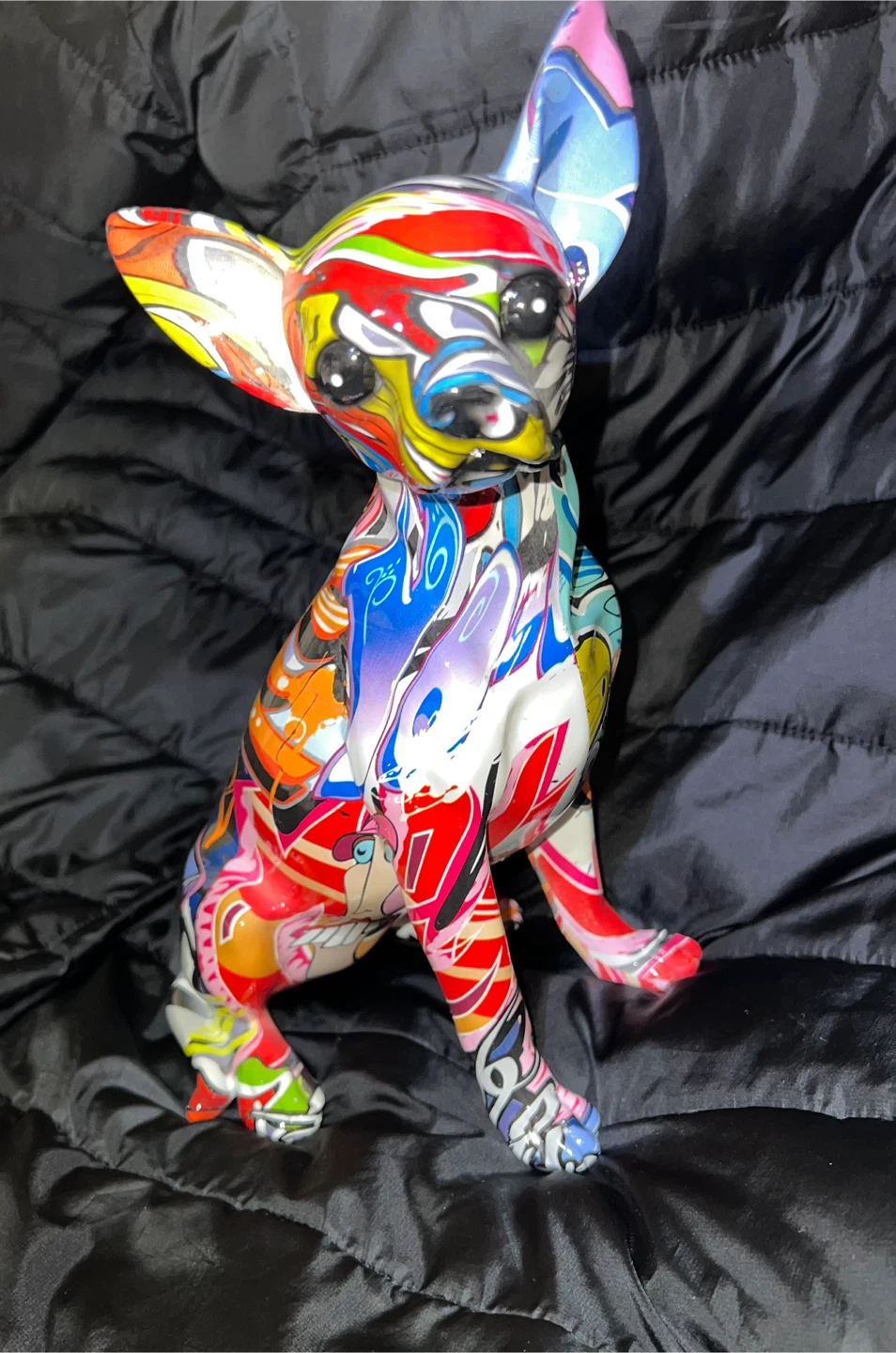 Colorful Chihuahua Figurine