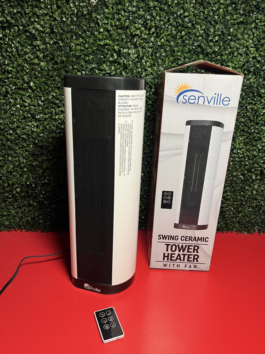 Ceramic Tower Heater with Fan - photo 2
