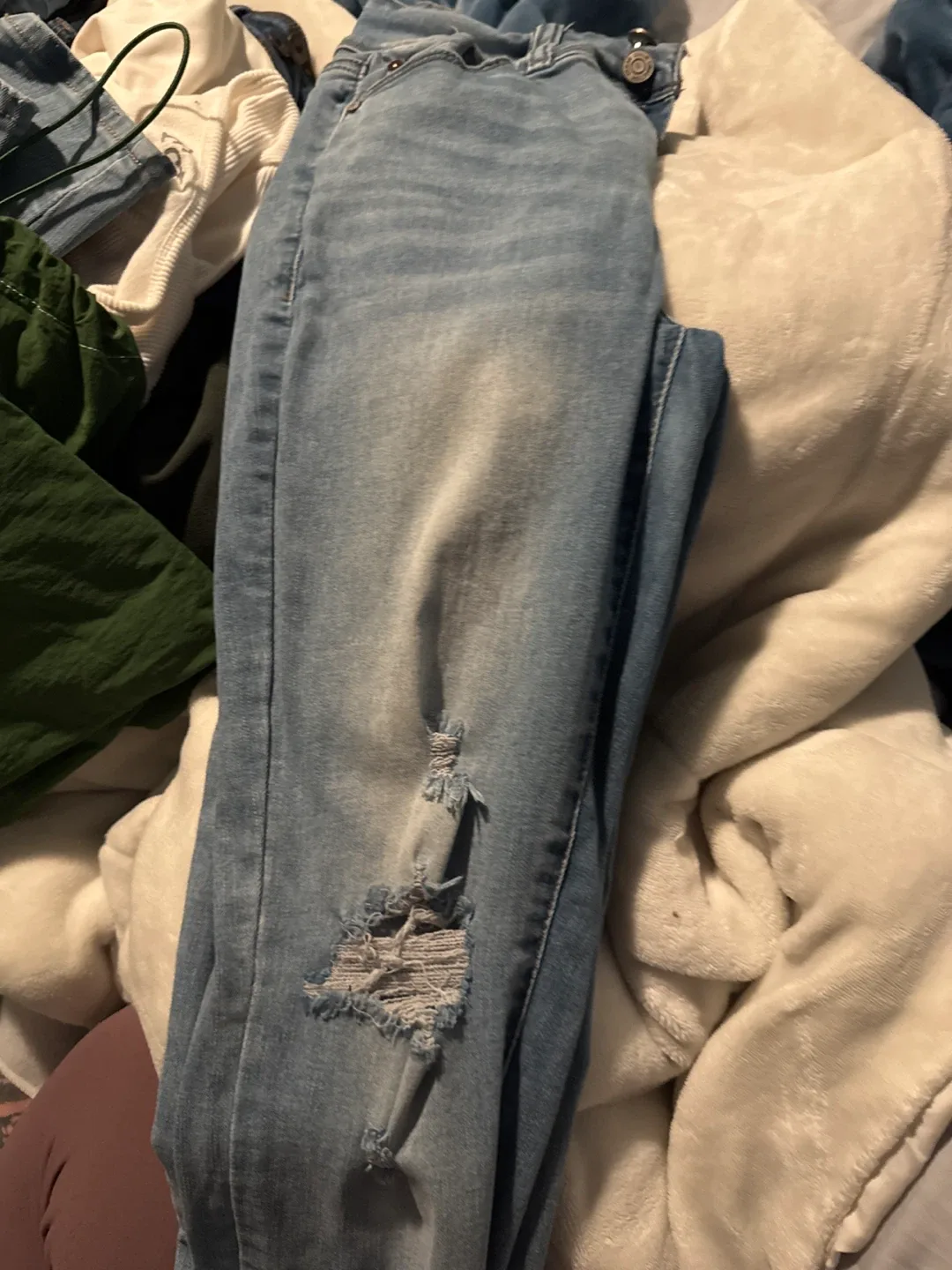 Distressed Denim Jeans thumbnail