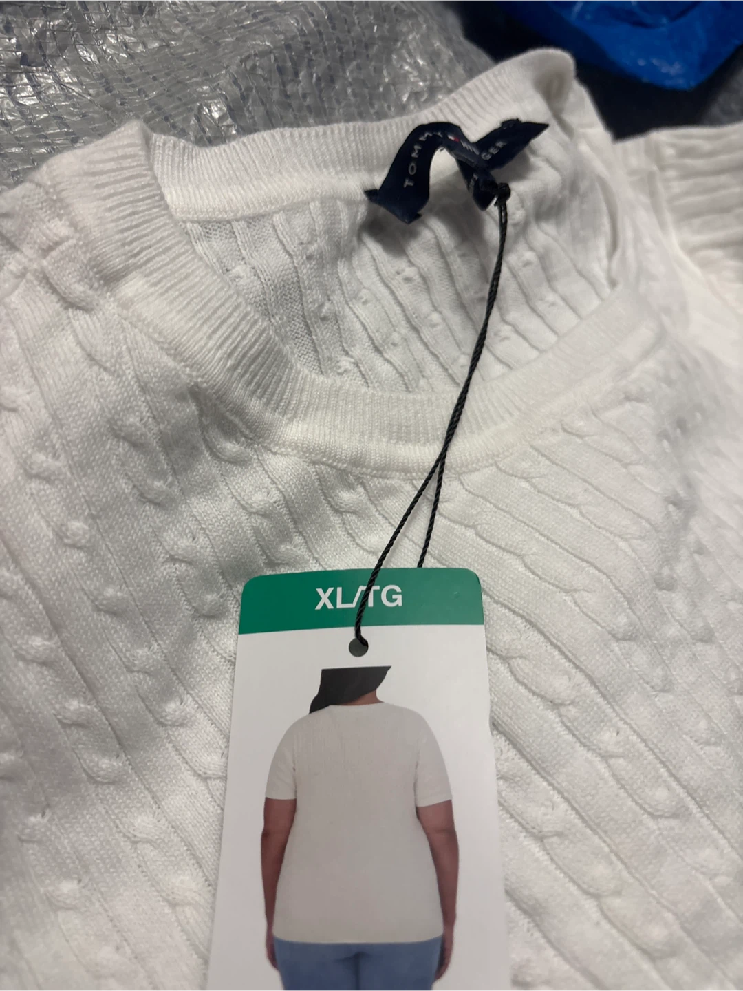 2pc New Tommy Hilfiger Cable Knit Tee - XL - photo 3