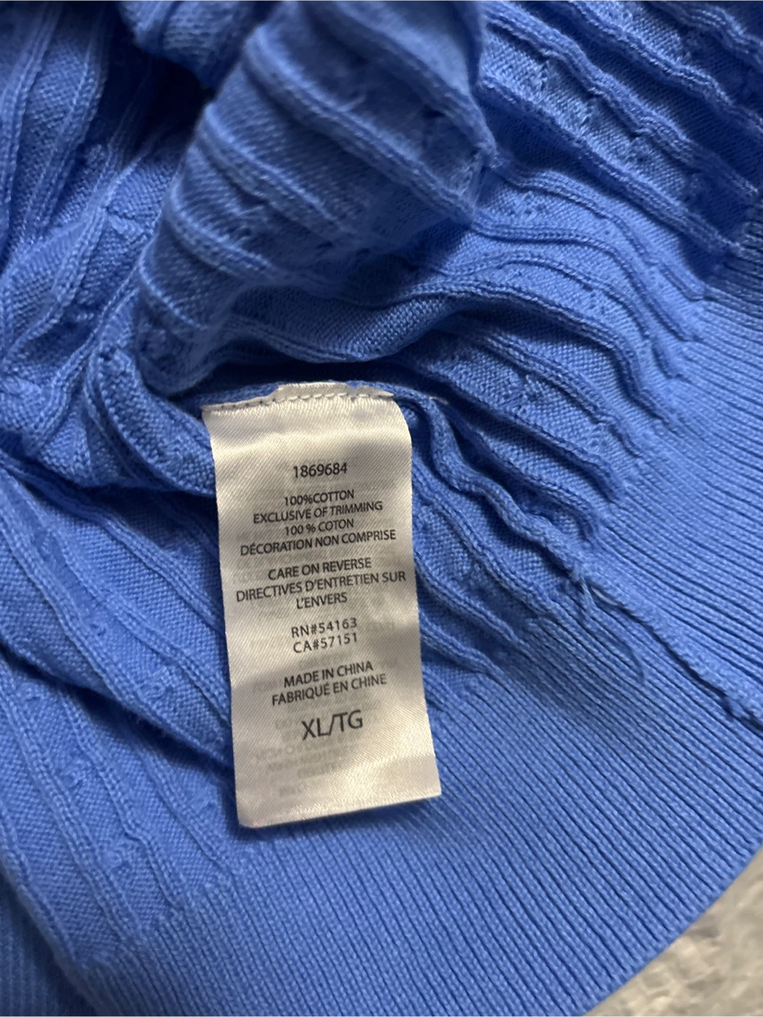 2pc New Tommy Hilfiger Cable Knit Tee - XL - photo 4