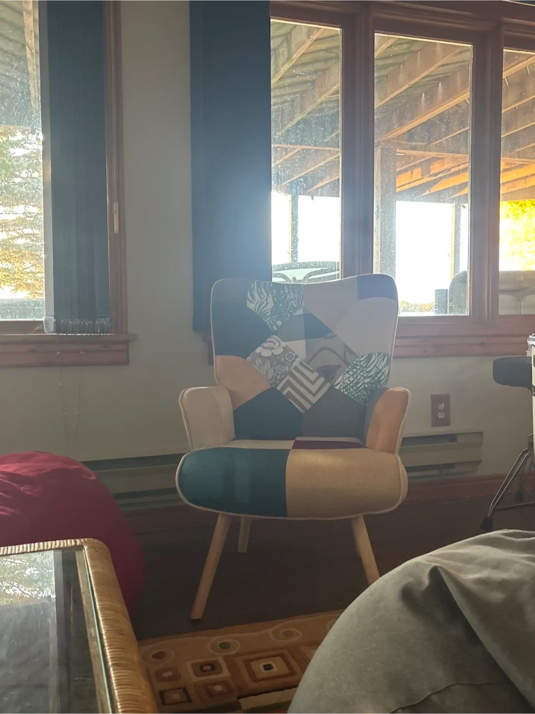 🥕🥕🥕Patterned Accent Chair thumbnail