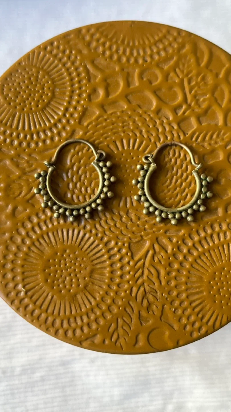 Boho Style Hoop Earrings image indicator(2)
