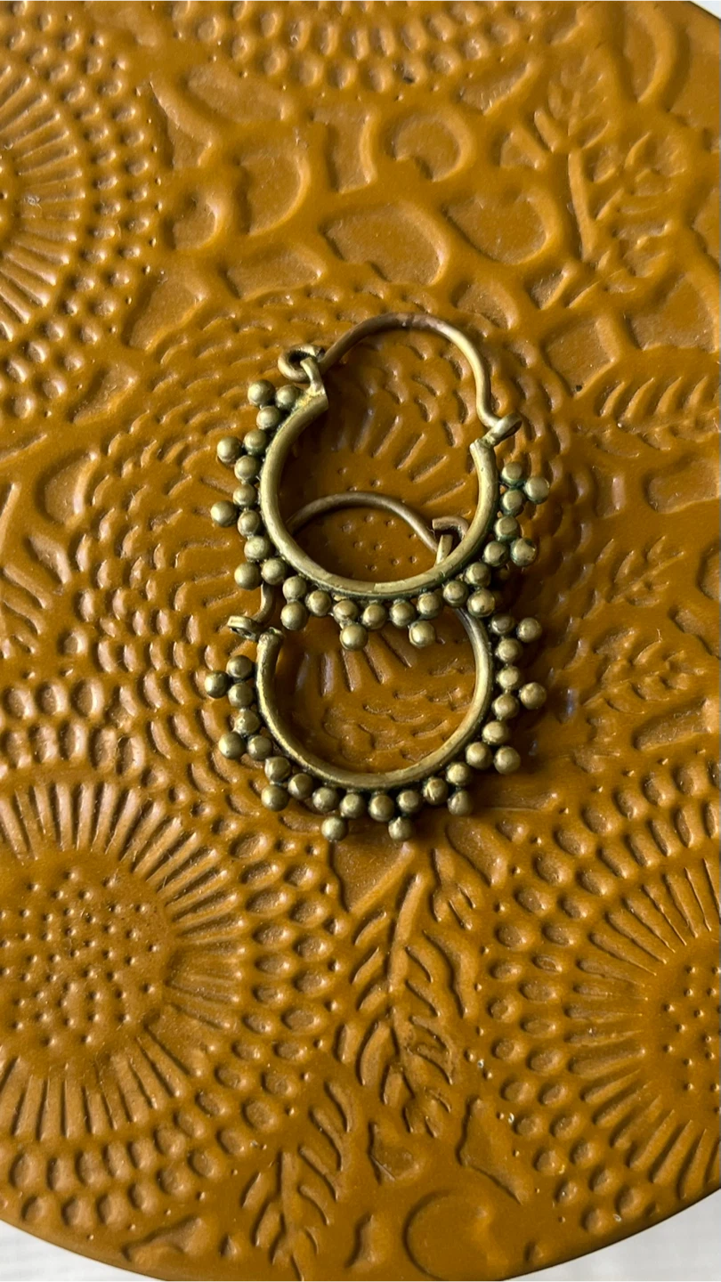 Boho Style Hoop Earrings