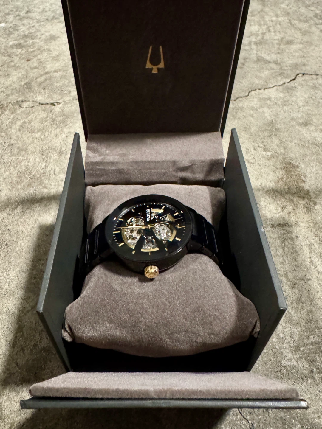 Bulova Automatic 21 Jewels Black Watch - photo 3