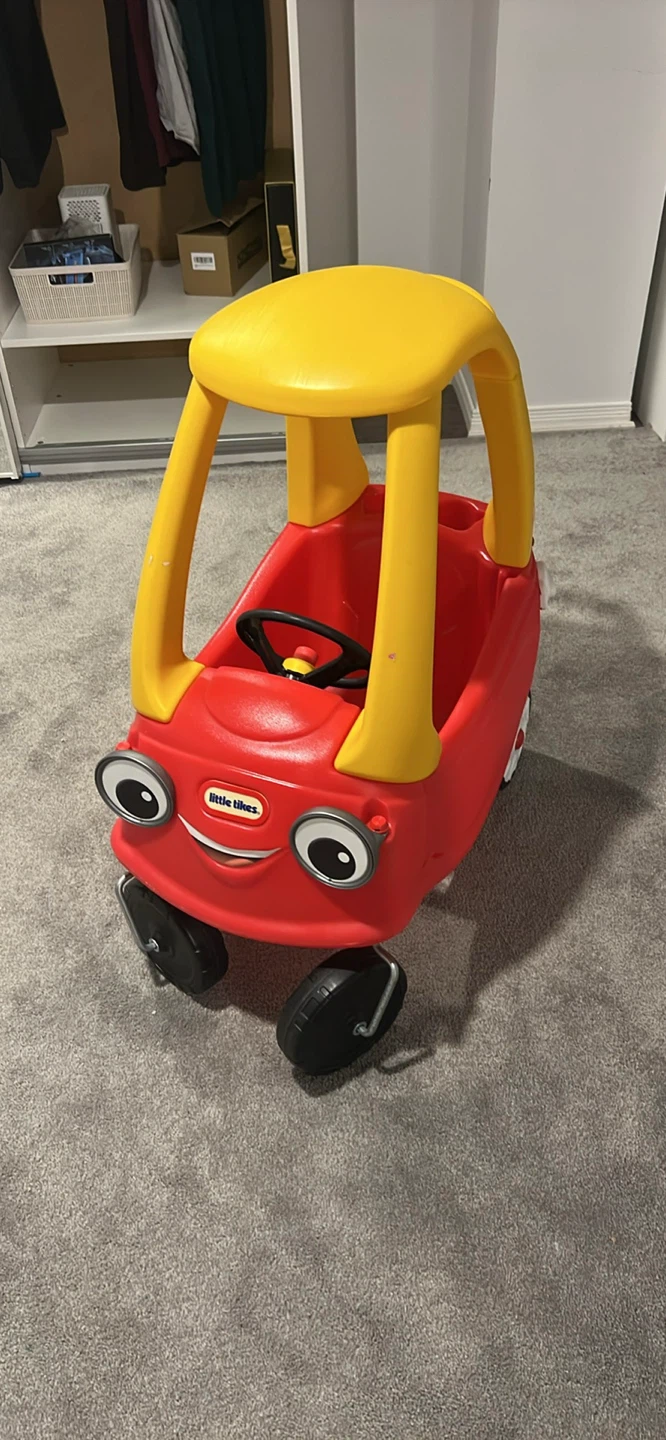 Little Tikes Cozy Coupe Car - Red & Yellow