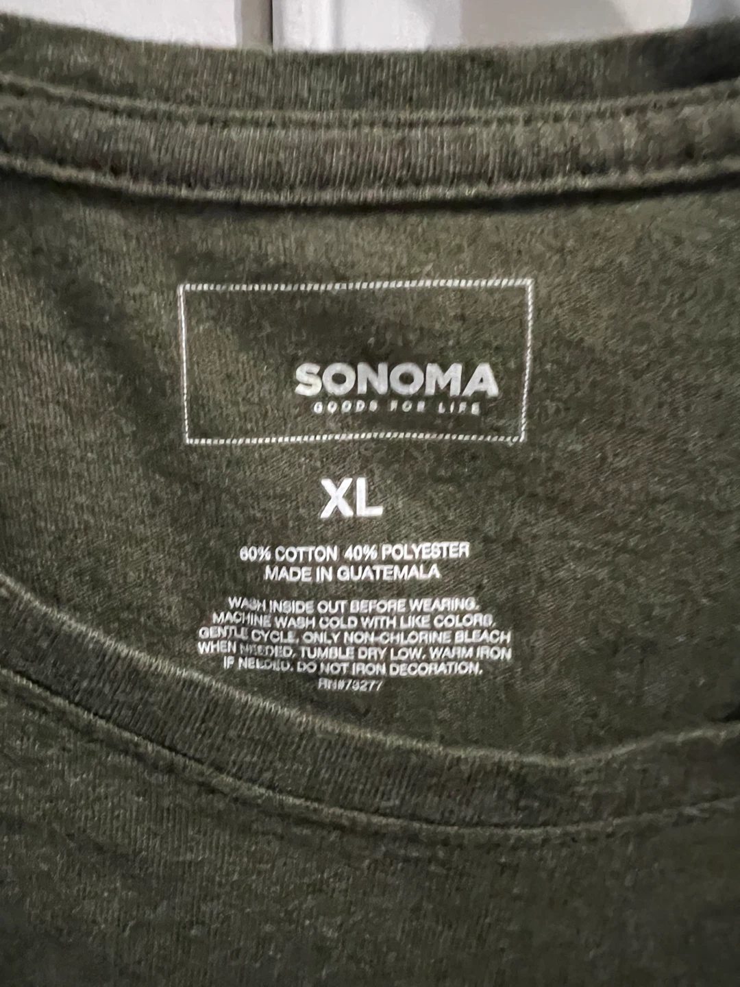 Sonoma Olive Green Live Music Fest Tee - XL - photo 3