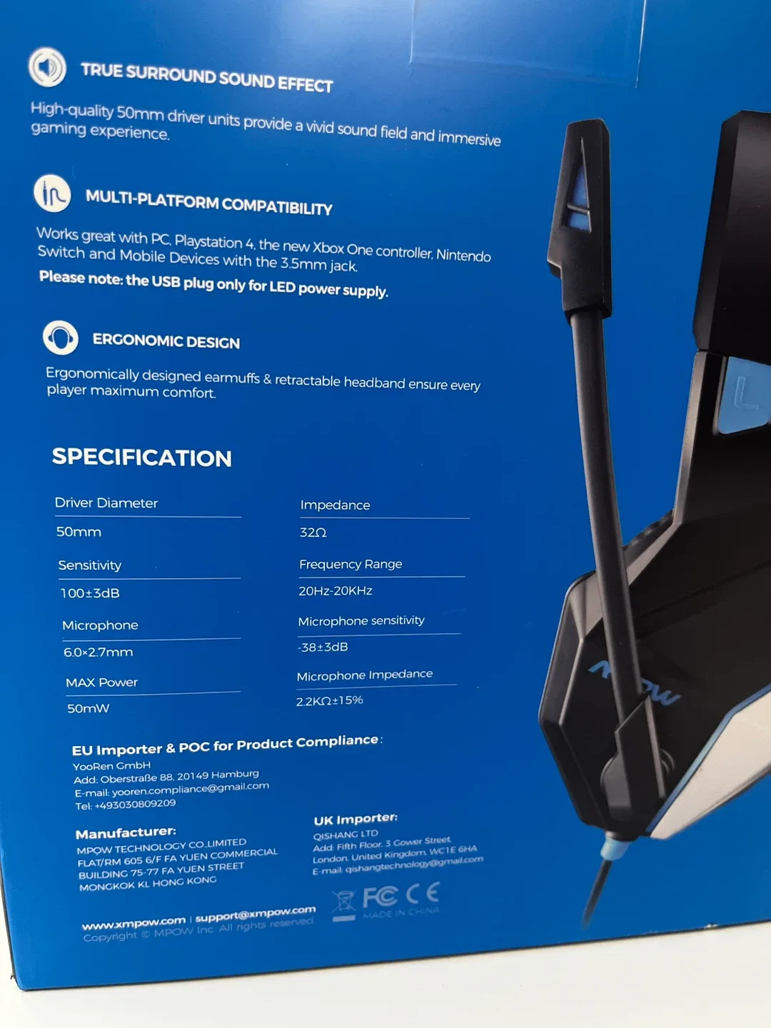 Mpow EG10 Gaming Headset image indicator(4)