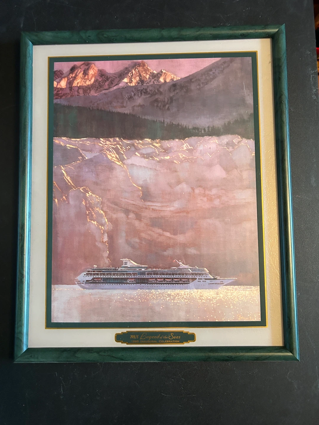 Framed 'Legend of the Seas' Print - photo 3