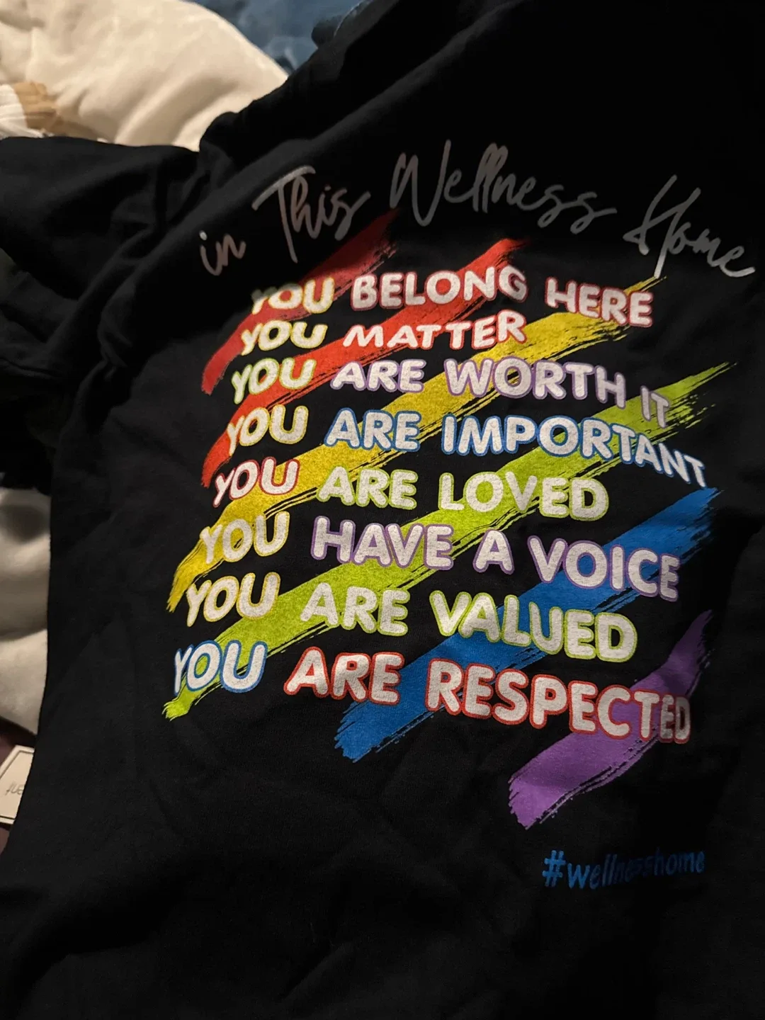 Black rainbow  T-Shirt thumbnail