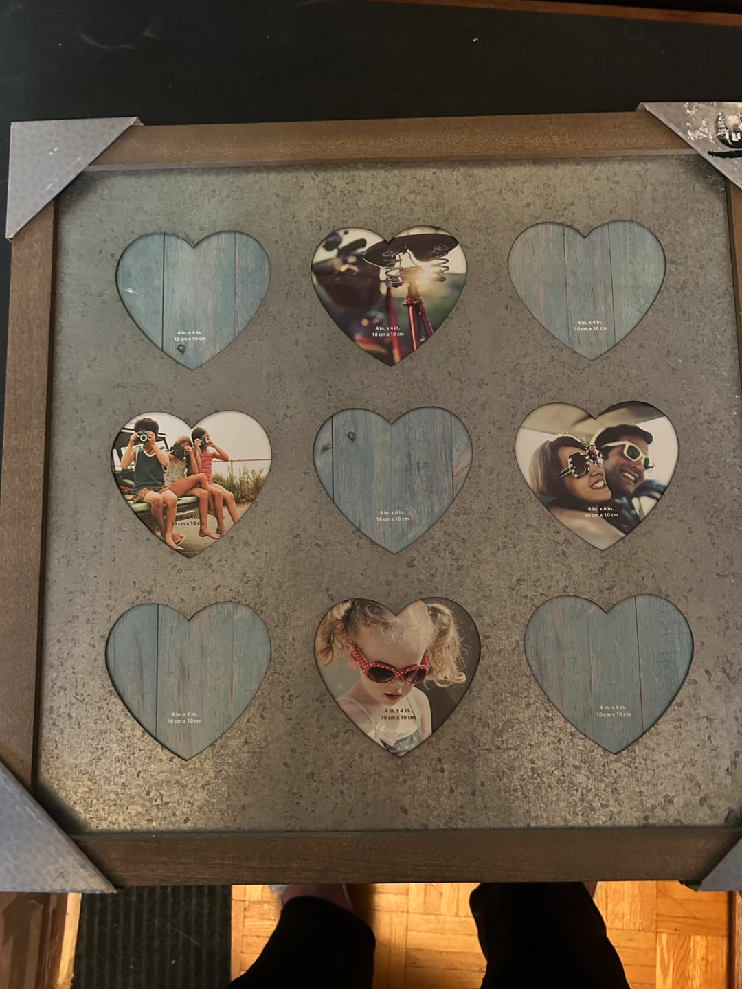 Heart Photo Collage Frame