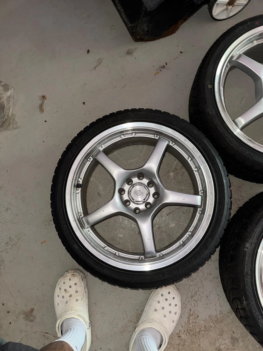 Silver 4 spoke universal - photo 2