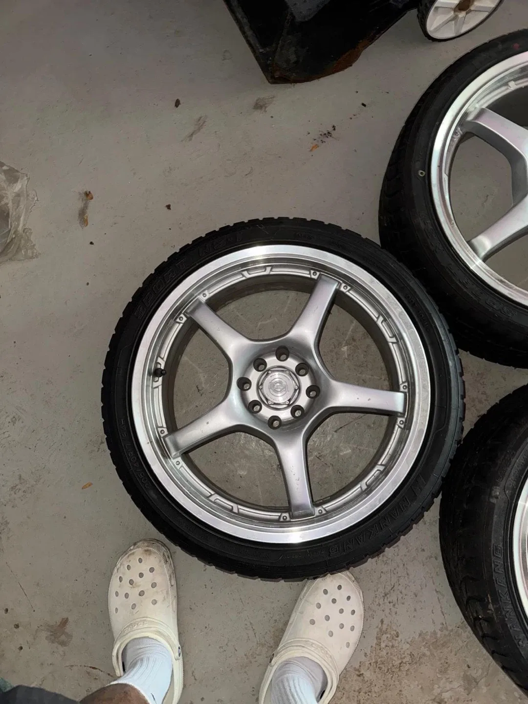 Silver 4 spoke universal image indicator(2)