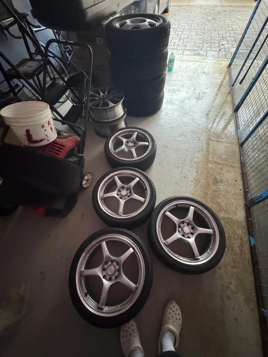 Silver 4 spoke universal image indicator(6)