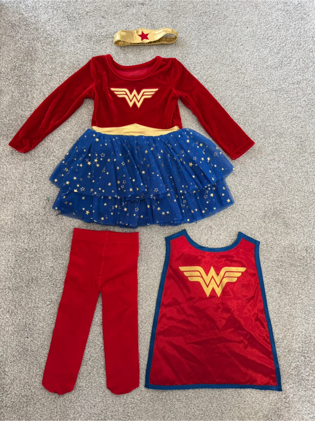 Wonder Woman Costume - Size 12-18M - photo 3