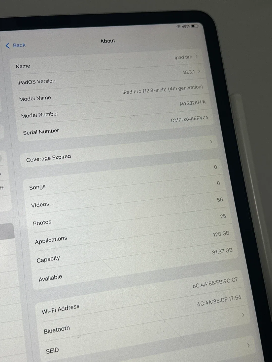 iPad Pro 12.9-inch 4th Gen + Pencil image indicator(6)