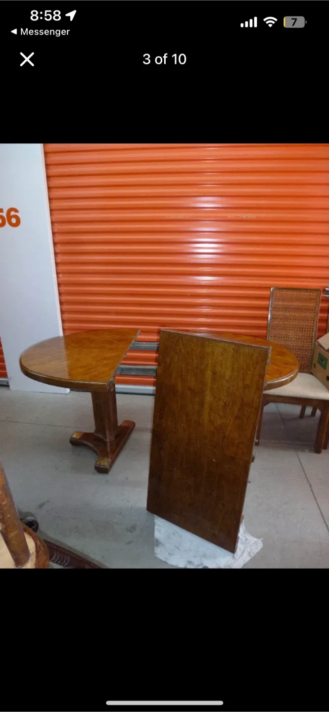 Thomasville Oval Dining Table w 6 Chairs image indicator(7)