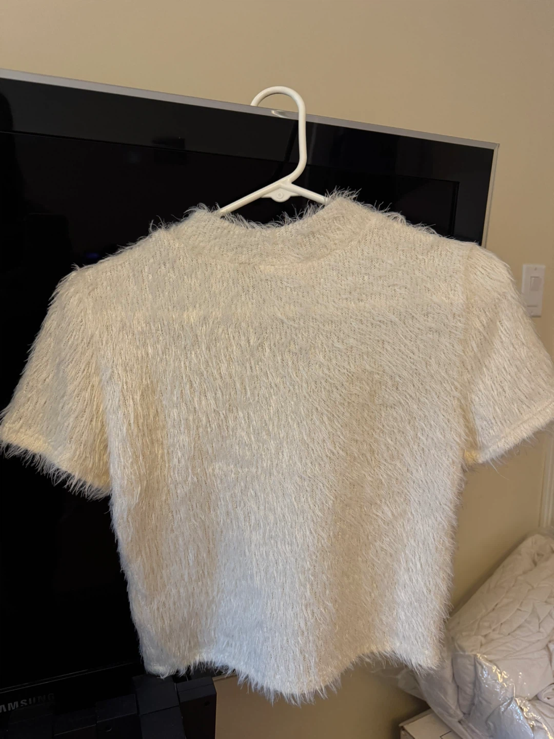 Ardene Fuzzy Knit Top - Size M - photo 2