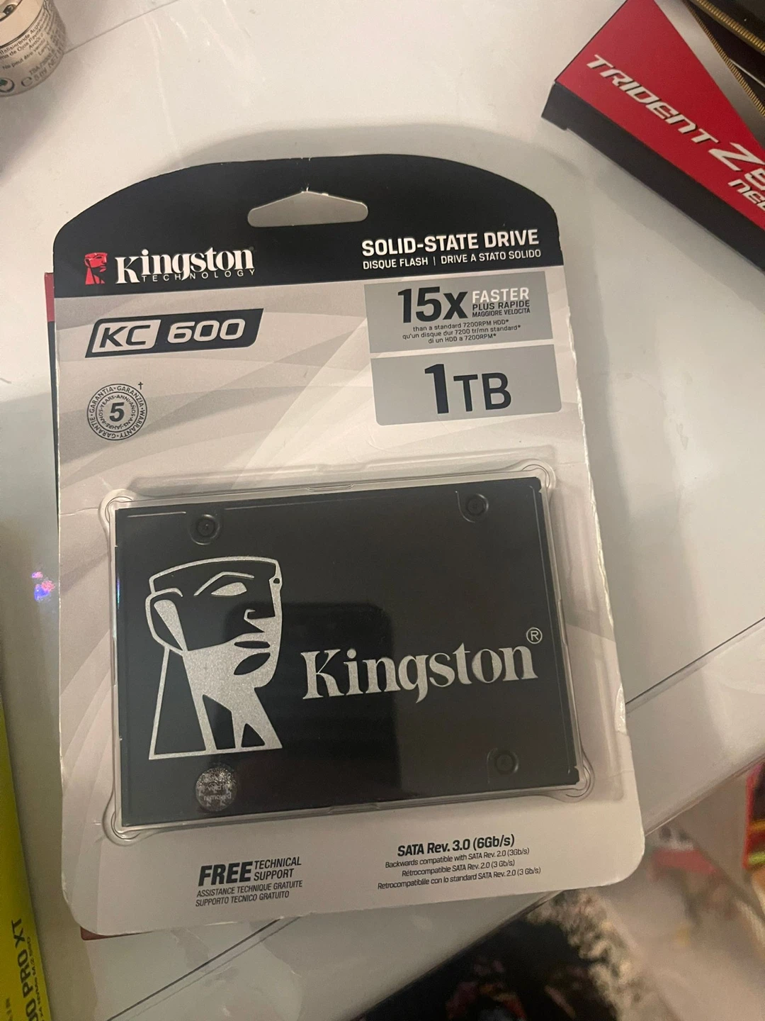 Kingston KC600 1TB SSD - New