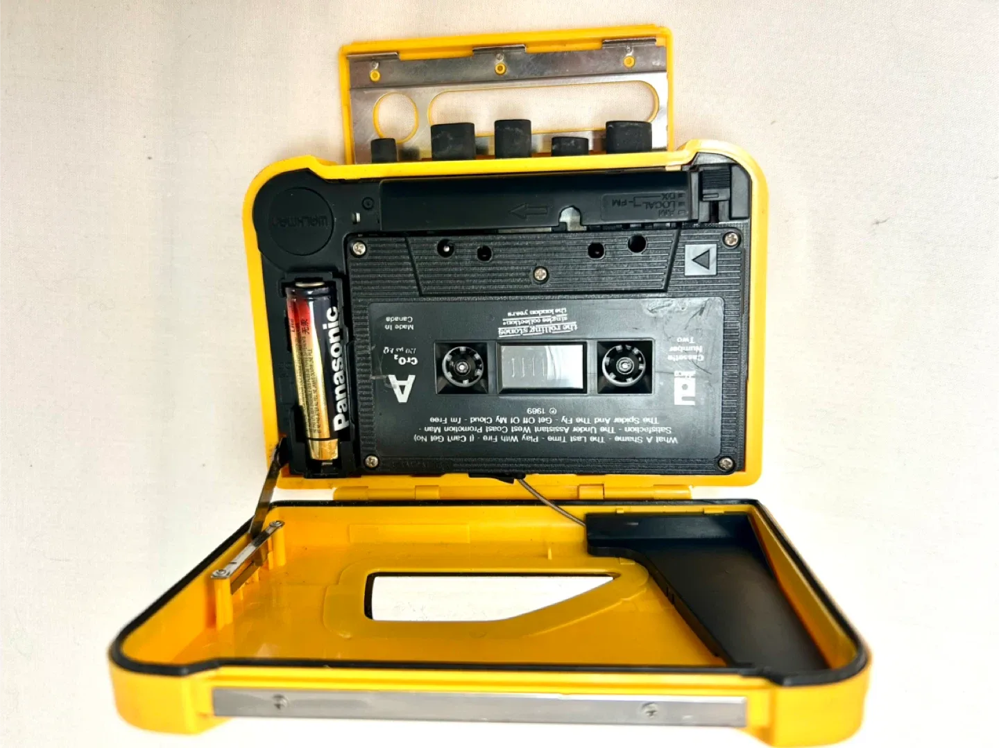 Sony Walkman Sports WM-AF54 Yellow image indicator(3)