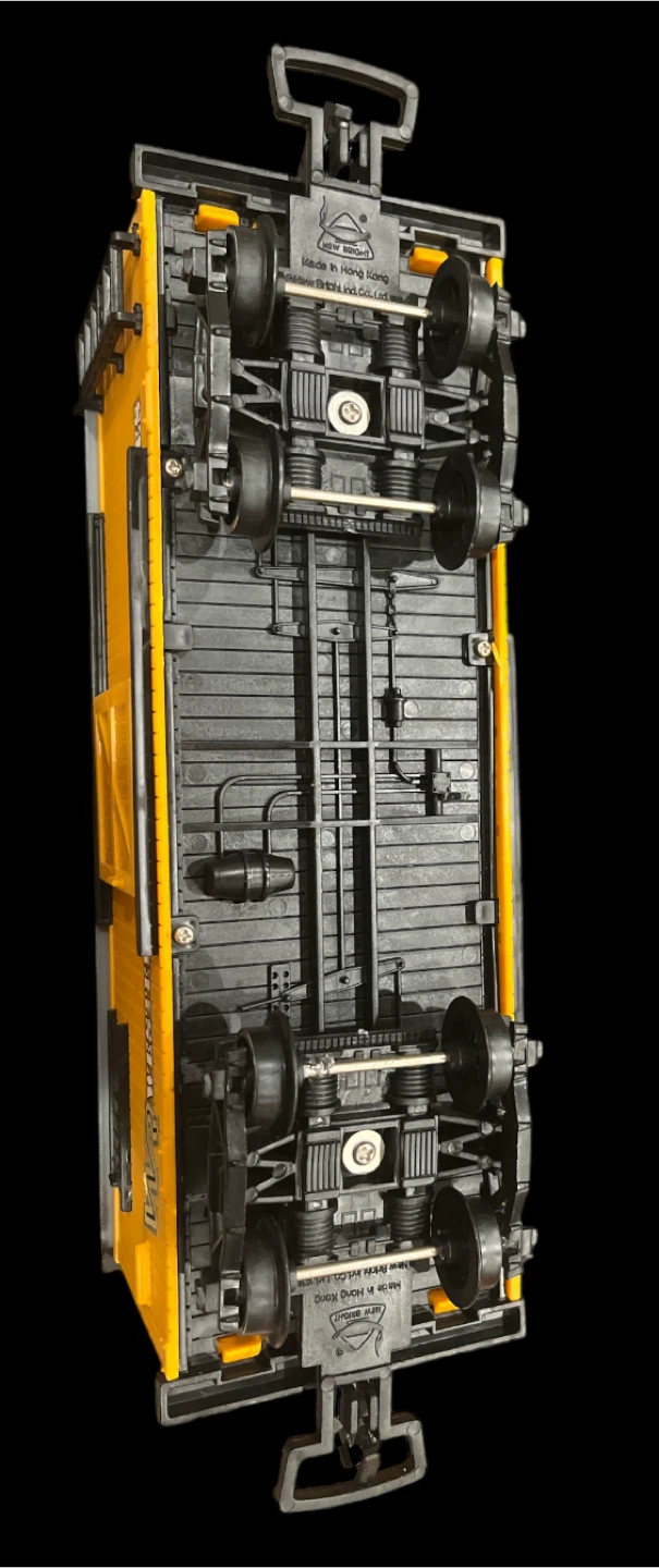 Western R.R. Lines Yellow Train Car - photo 4