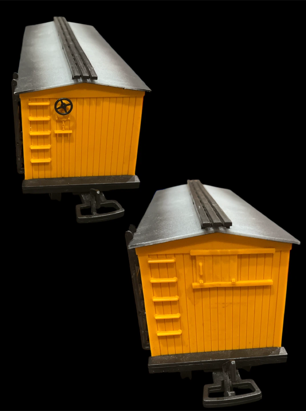 Western R.R. Lines Yellow Train Car - photo 3